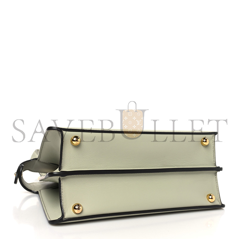 FENDI PEEKABOO I SEE U SATCHEL GREEN TEA  (20*15*11cm)